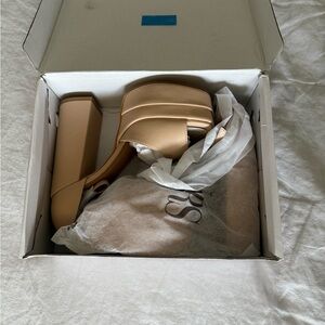 Dream Paris - Tan Platform Heels